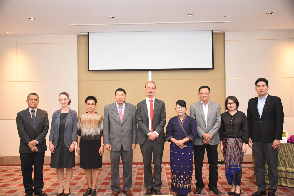 Speakers at the workshop in Bangkok August 2018